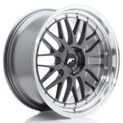Japan Racing JR23 20x9.5 ET20-35 5H BLANK Hyper Gray w/ Machined Lip